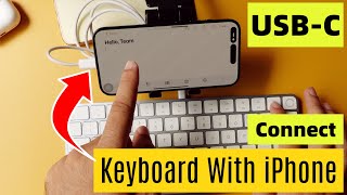 How to Connect Magic Keyboard With iPhone 15 Pro, Pro Max Via USB-C screenshot 5