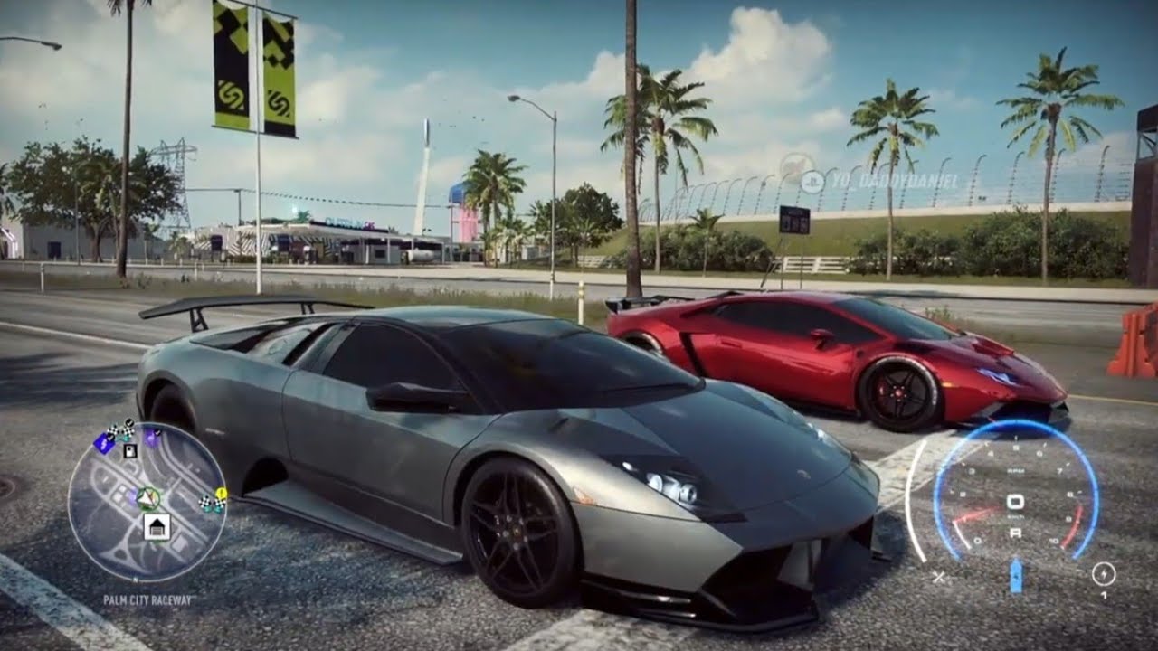 NFS Heat - Lamborghini Murcielago SV vs Lamborghini Huracan