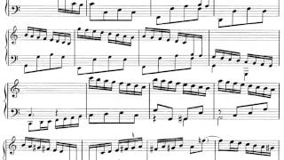 Rameau: Gavotte for piano (6x)