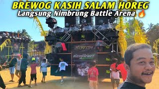 BREWOG AUDIO KASIH SALAM HOREG LANGSUNG NIMBRUNG BATTLE SEMERAWUT KARNAVAL HARJOKUNCARAN