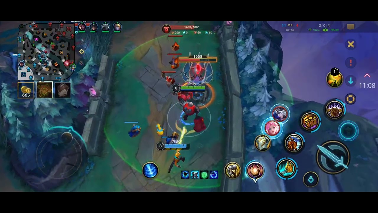 와리 1편 오늘은 운이좋와서 두번연속 이김