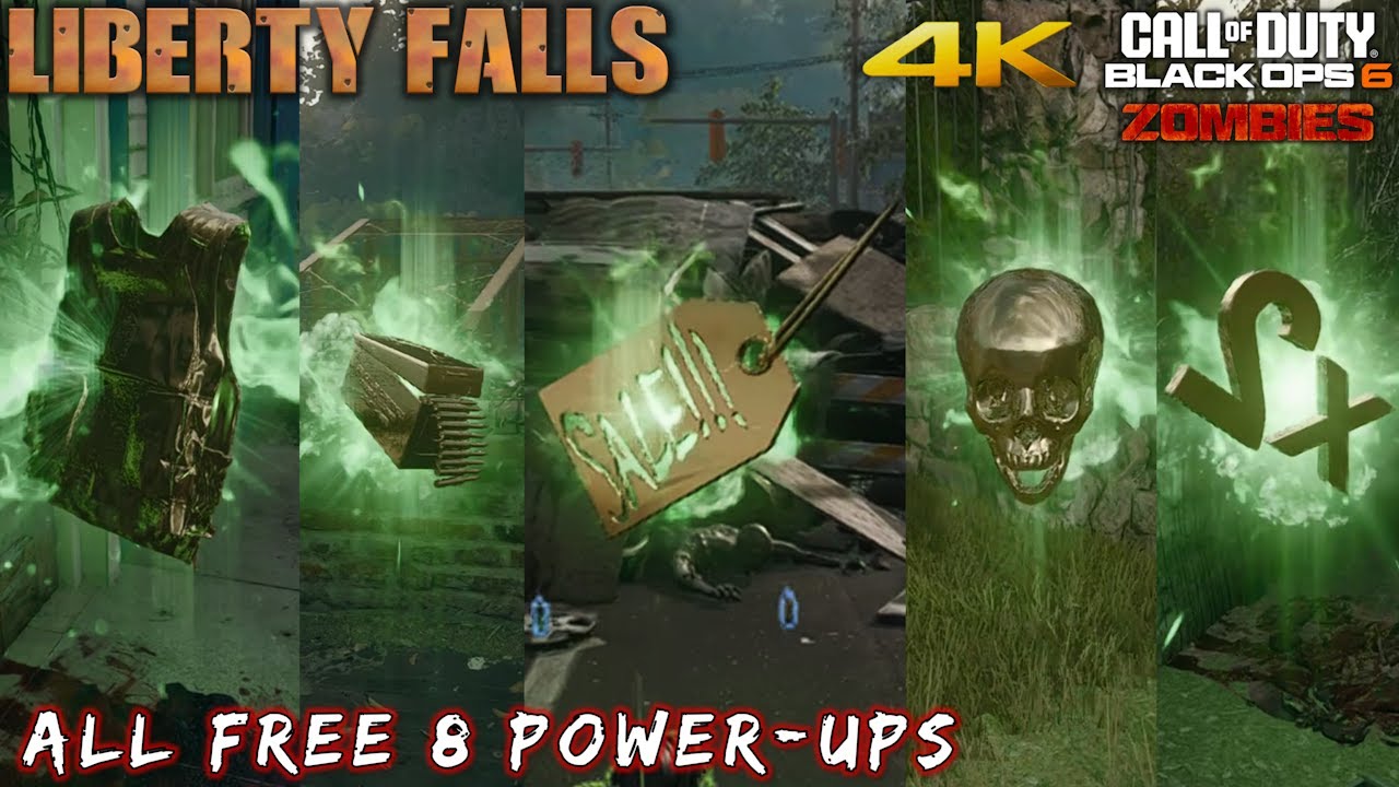 LIBERTY FALLS Easter Eggs: 'All Free 8 Power-Up Locations' Guide (4K