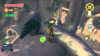 Zelda Skyward Sword Walkthrough - Skyview Temple - Golden Carving (Boss Key) (Part 21)
