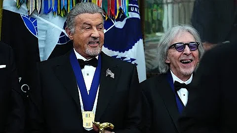 At Kennedy Center honors, Sylvester Stallone, Gene Simmons and KISS, Trump cabinet members celebrate