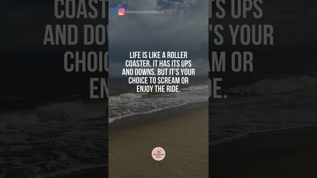 Life's a Roller Coaster 