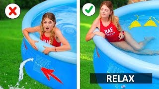 Easy Girls Hacks! Summer DIY Make Your Life Easier