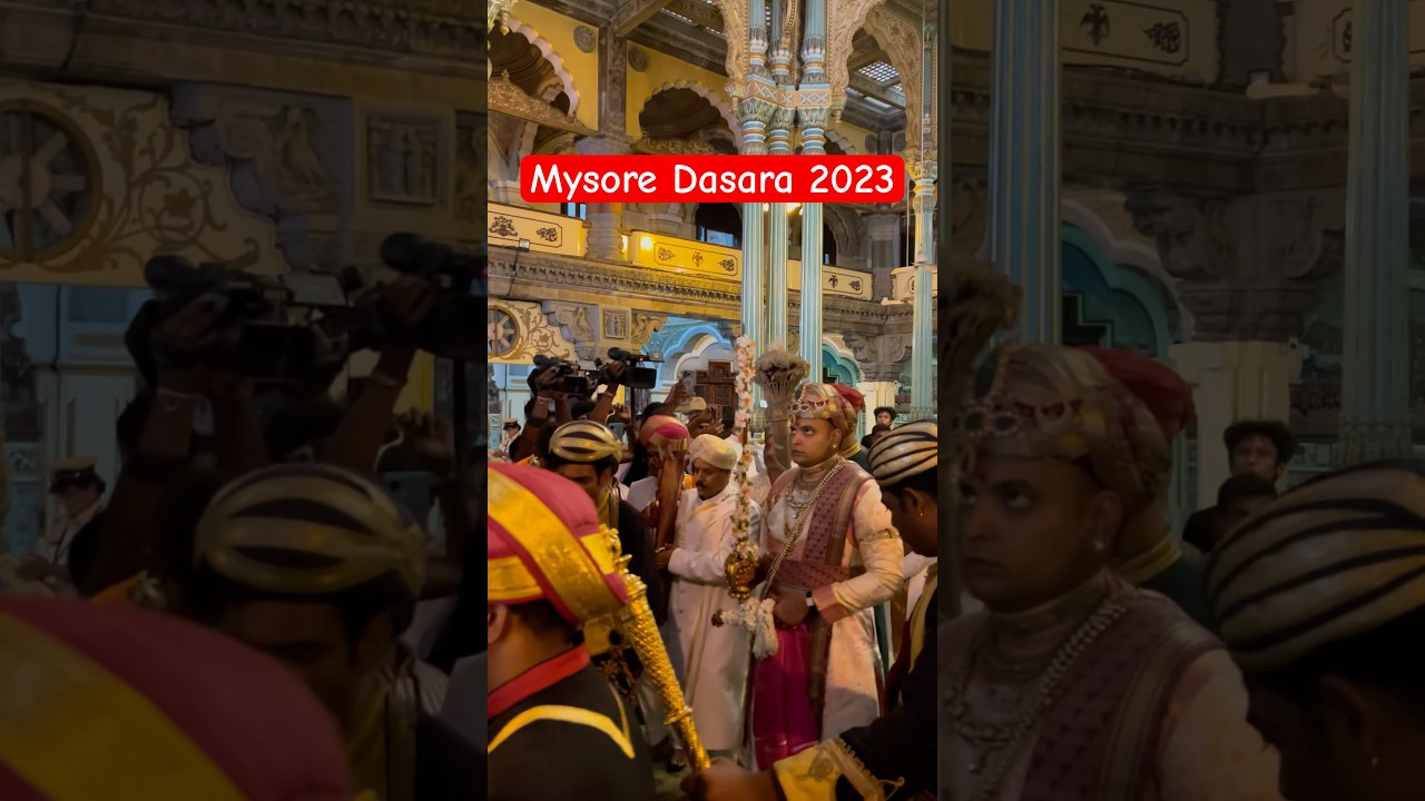 Mysore Dasara 2023|Previous year| Mysore King yaduveer wadiyar | Jatti kalaga pooja