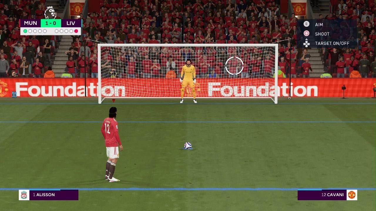 Fifa 21 penalty shootout YouTube