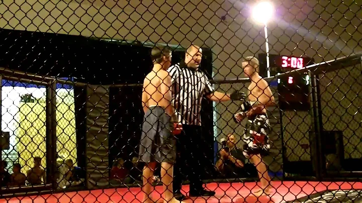 Title MMA Cage Fight Round 1:  Christian Nibarger Vrs Kevin Schernitzki Straw Weight Division!