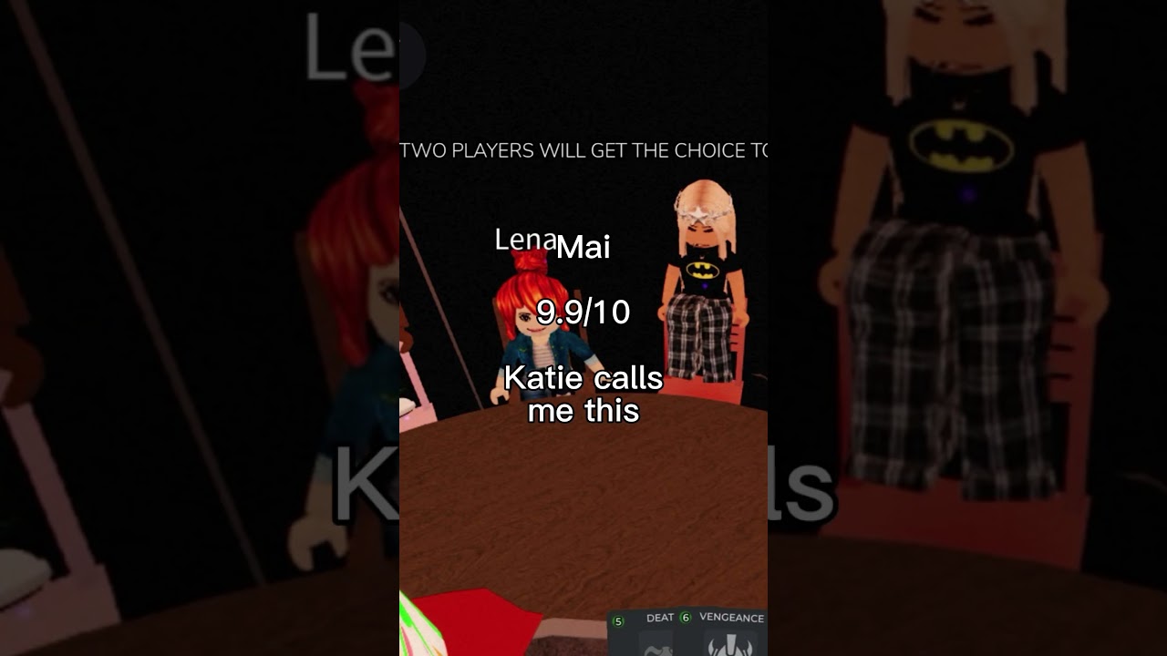 Ranking nicknames I’ve been given #roblox