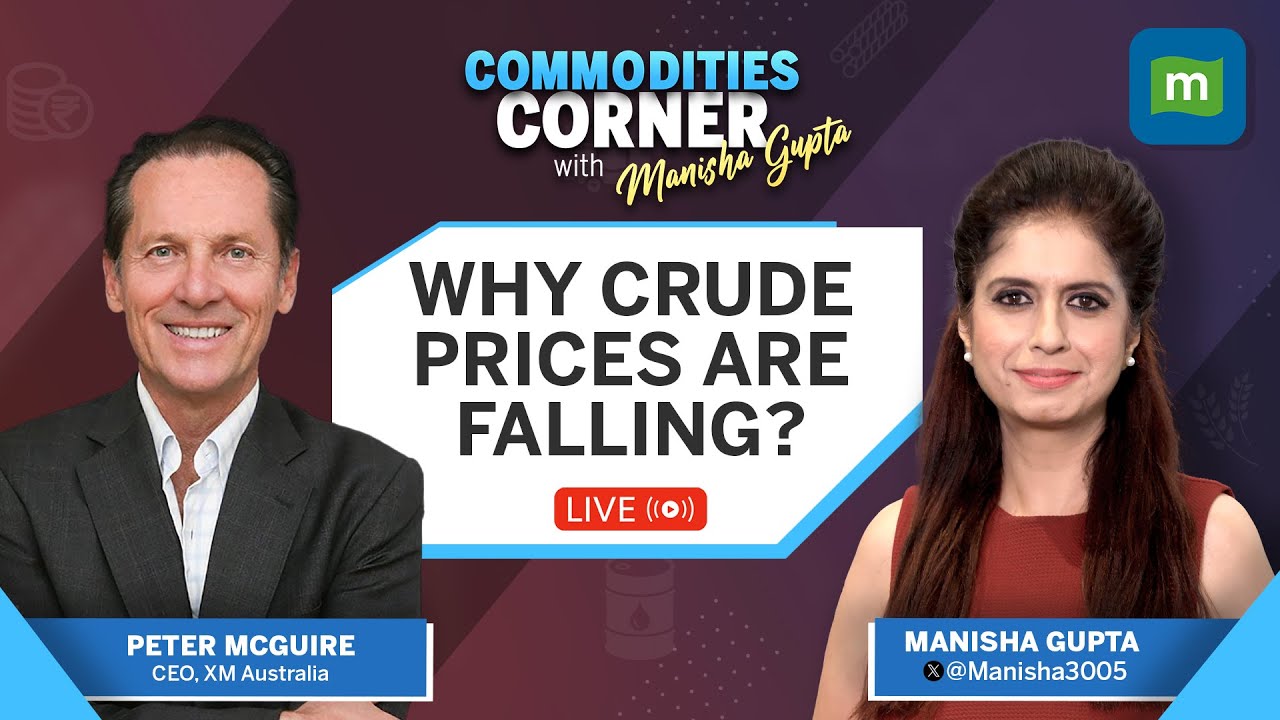 Moneycontrol live crude oil prices fall to near 3 month low