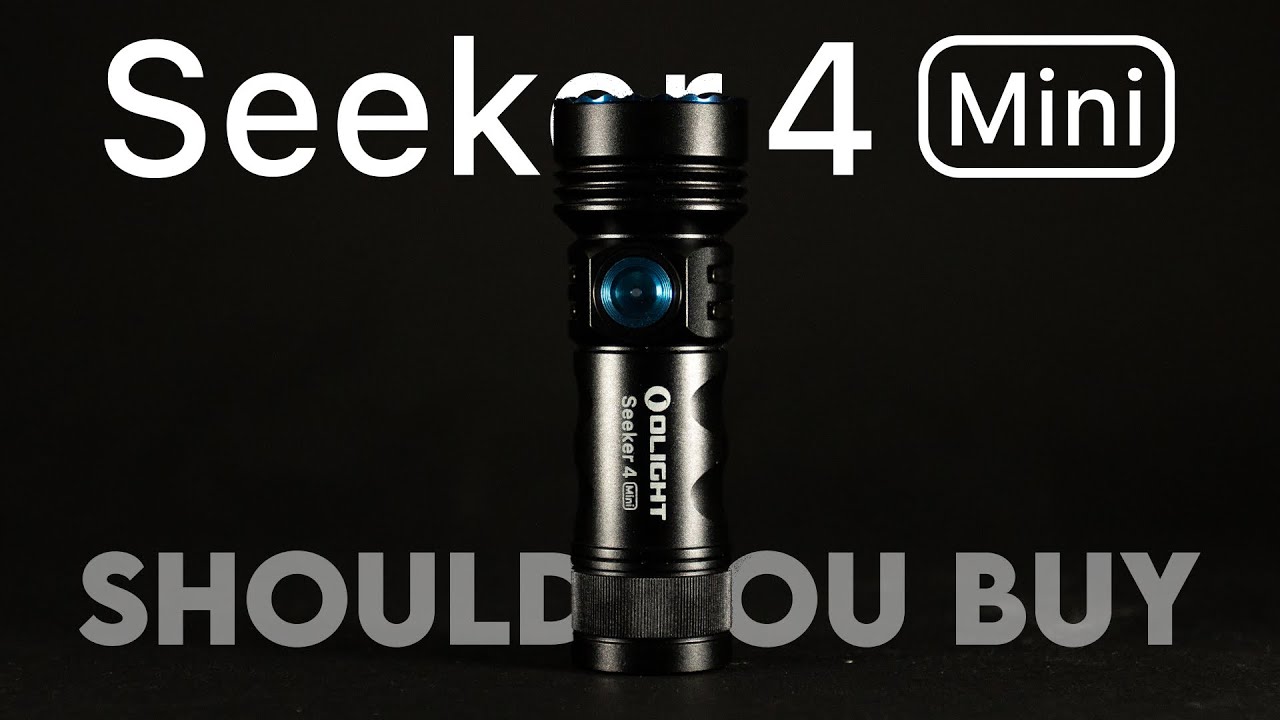 OLIGHT Seeker 4 Mini UV Unbox and Review - YouTube
