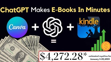 How to Write with ChatGPT And Sell on Amazon KDP  #chatgpt #openai #free #canva #earnmoneyonline