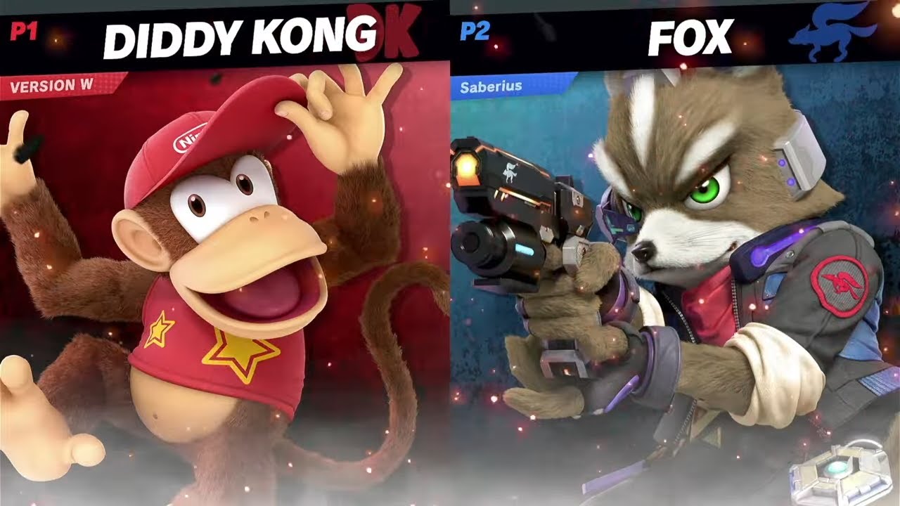 AgMa (Diddy Kong) vs Saberius (Fox) - Redemption Winners Finals - Blazing Battlefield #7