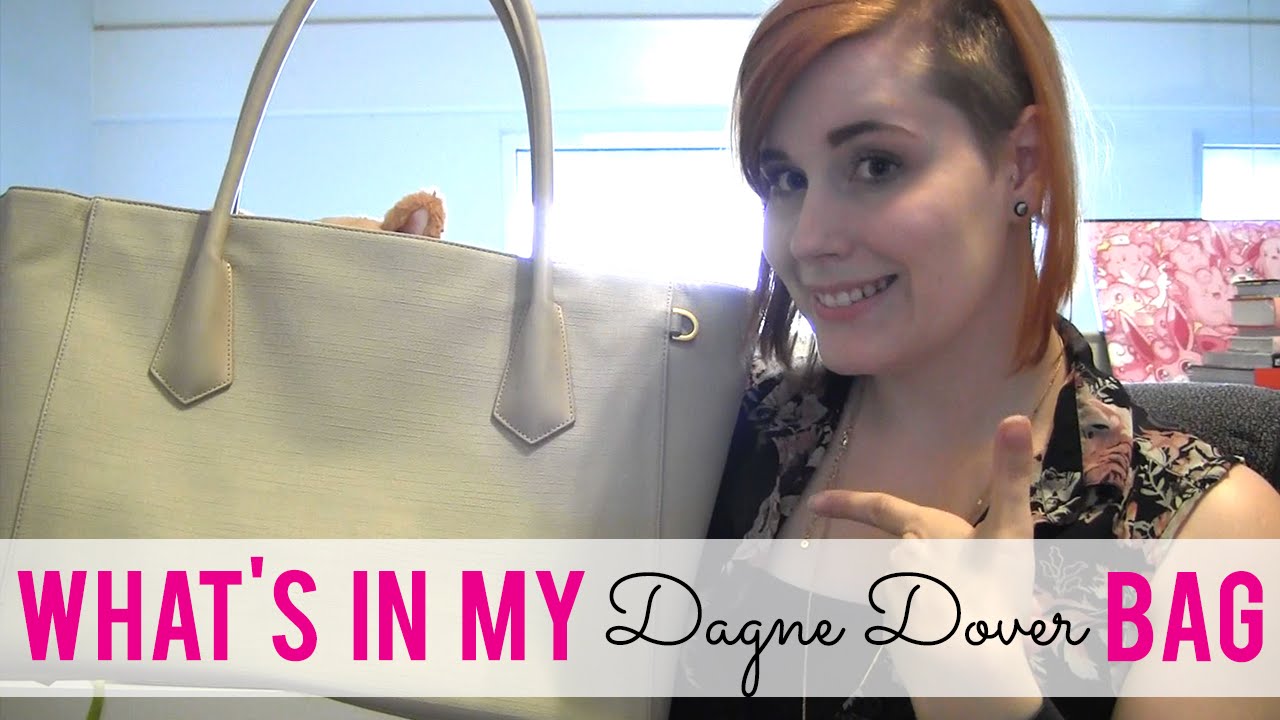 What's In My DAGNE DOVER Bag! xoMiaMoore YouTube
