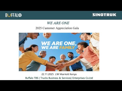 SINOTRUK BUFFALO WE ARE ONE ALWAYS MOVING ALWAYS EARNING