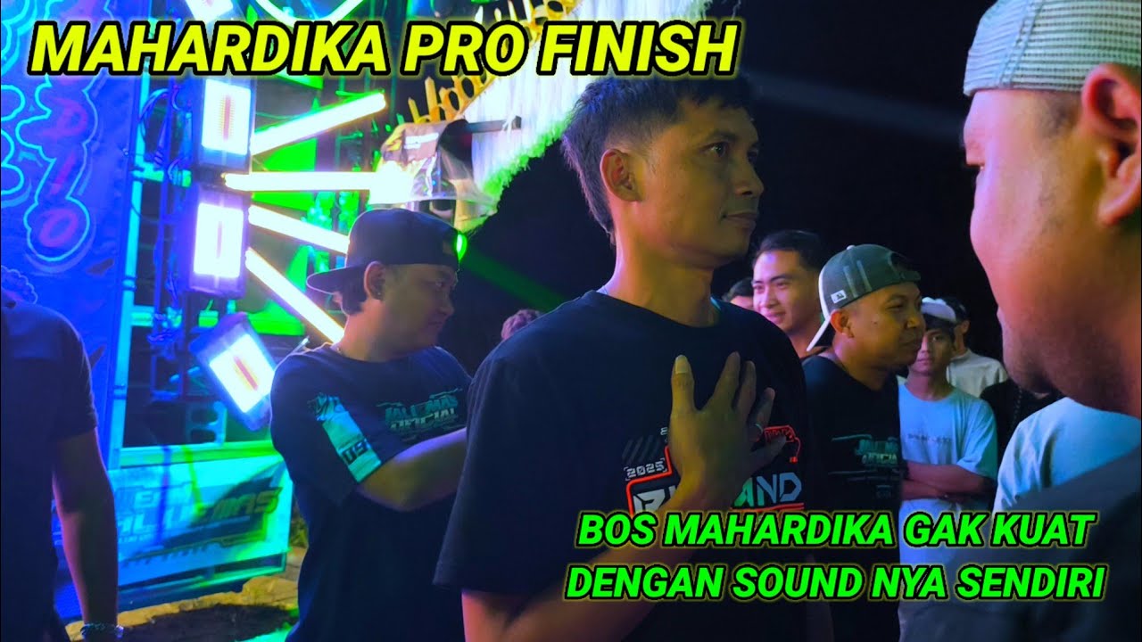 Mahardika pro finish,bos Mahardika sampai gak kuat dengan sound nya sendiri, karnaval balearjo 
