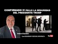 CONFIRMADO !!! FALLO LA SEGURIDAD DEL PRESIDENTE TRUMP...con Arturo Grandon 📱