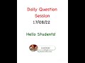 Daily Question Session 17/08/22 Class10 CBSE NCERT #toprankerseducation #vibhamam