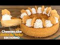 SIN HORNO Y 3 INGREDIENTES ¡¡ CHEESECAKE CREMOSITO Y SUAVE DE DULCE DE LECHE | POSTRES CON IXCHEL