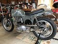 Rickman metisse mk3 1974 bonnie t120v start up  ride