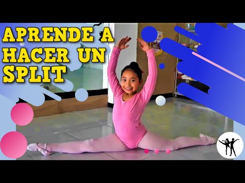 😍¿Cómo hacer un SPLIT? Ejercicios y Estiramientos. Clase de BALLET 😍