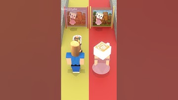 Build a Queen Run Challenge with the Tung Tung Sahur and Ballerina Cappuccino Family! 🤗👍