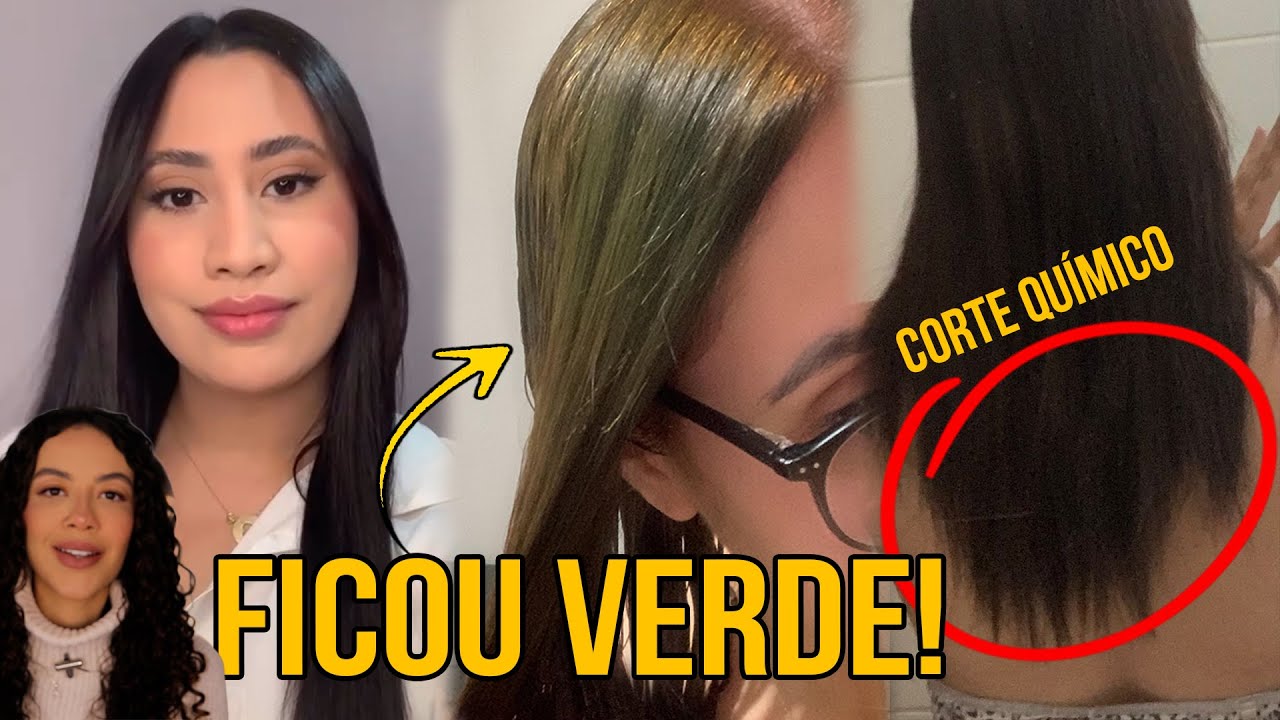 TEIMOSIA! ELA DETONOU O CABELO EM 2 MESES!! 😭