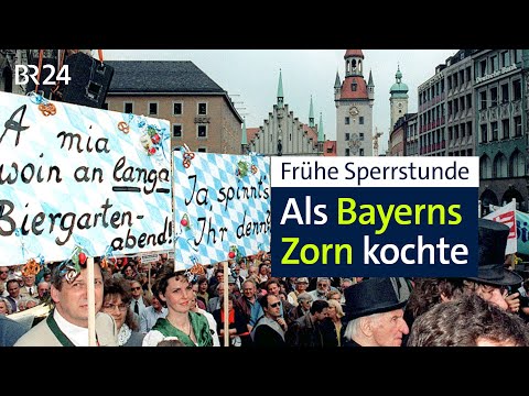 Edmund Stoiber und Biergartenrevolution: Bayerns Kampf gegen das "Schandurteil" | Abendschau | BR24