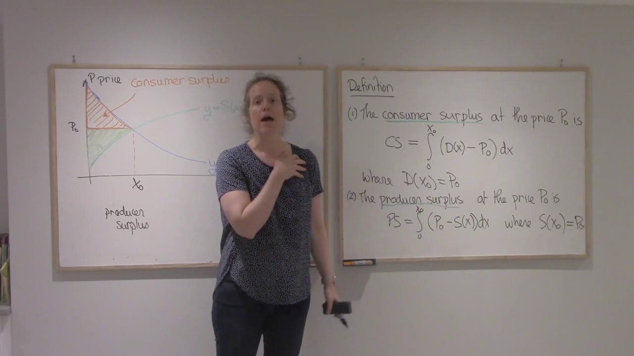 14.3 Surplus. Definition of consumer and producer surpluses