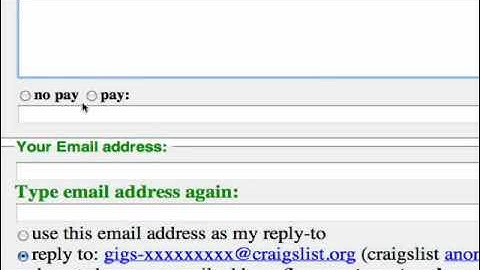 How to Place an Ad on Craiglist