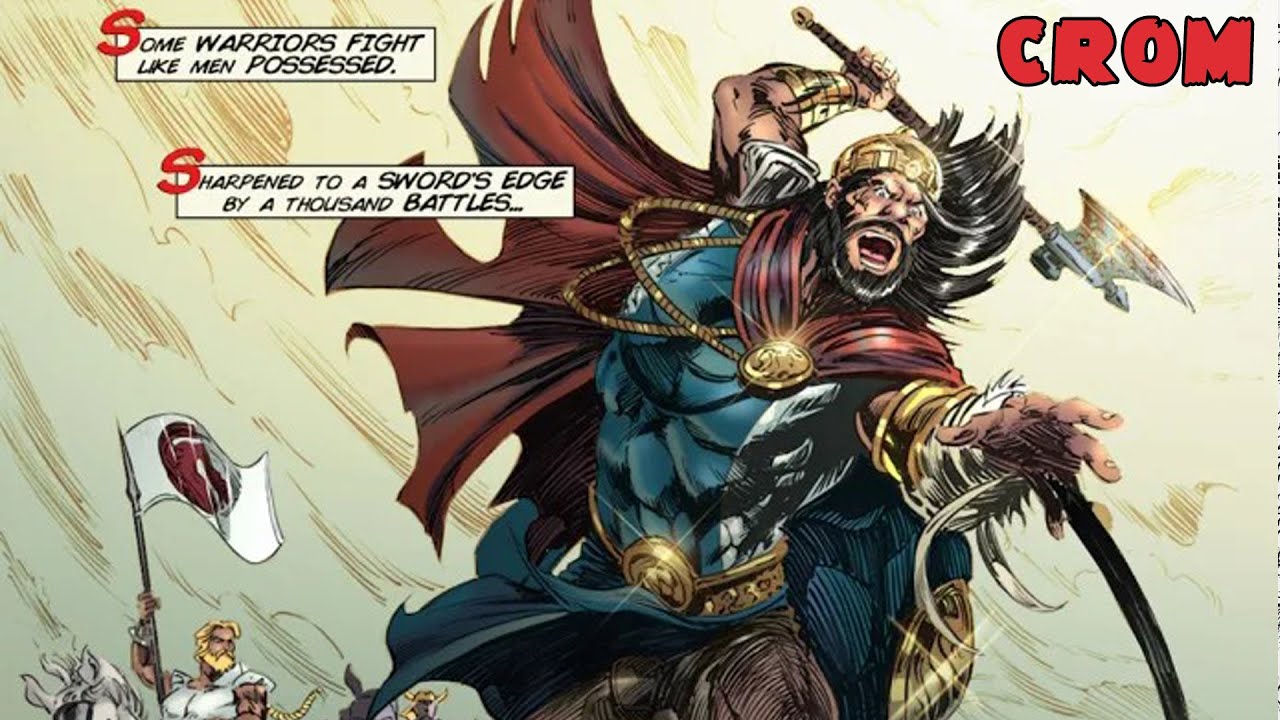 CROM Update 059 with RJ Shaw talking Crom the Destroyer | Crowdfunding | Mythological Comic Heroes