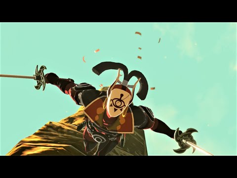 #45 botw  【スッパが駆け下りた岩】無双ロケ地をブレワイで巡る。100年前と繋げる旅。【ゼルダの伝説 ブレス オブ ザ ワイルド+ゼルダ無双 厄災の黙示録】