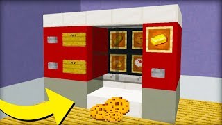 Minecraft Tutorial: How To Make A Vending Machine "2019 City Tutorial"