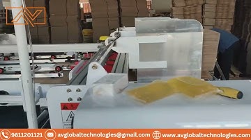 Double Piece Folder Gluer Machine | Join Large Carton Boxes Seamlessly