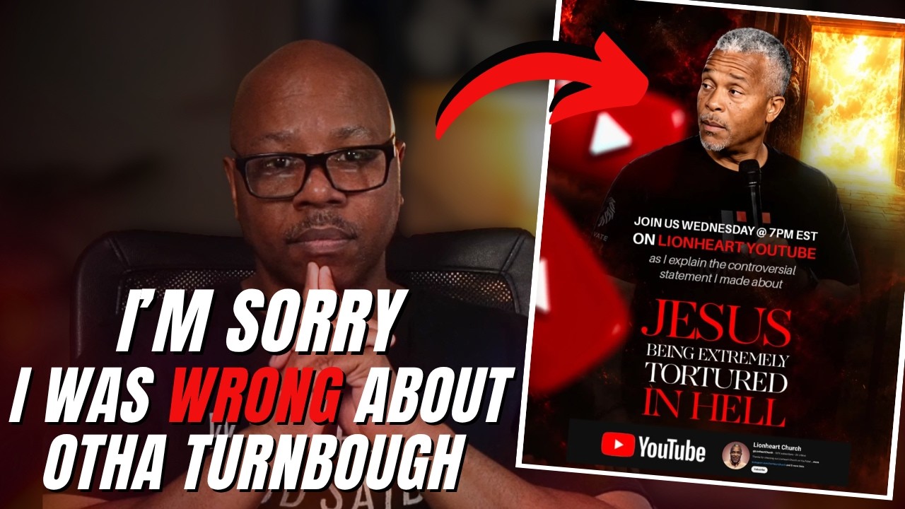 Otha Turnbough Explains How Jesus Was Molested.  Now I Apologize