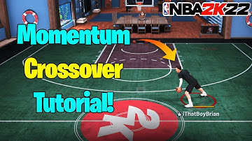 NBA 2K22 How To MOMENTUM CROSSOVER! EASY Momentum Crossover Dribble Tutorial!