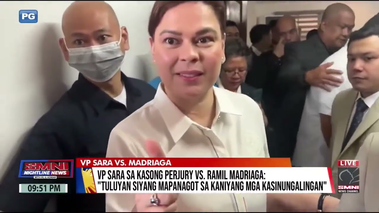 VP Sara sa kasong perjury vs Madriaga: tuluyan siyang mapanagot sa kaniyang mga kasinungalingan