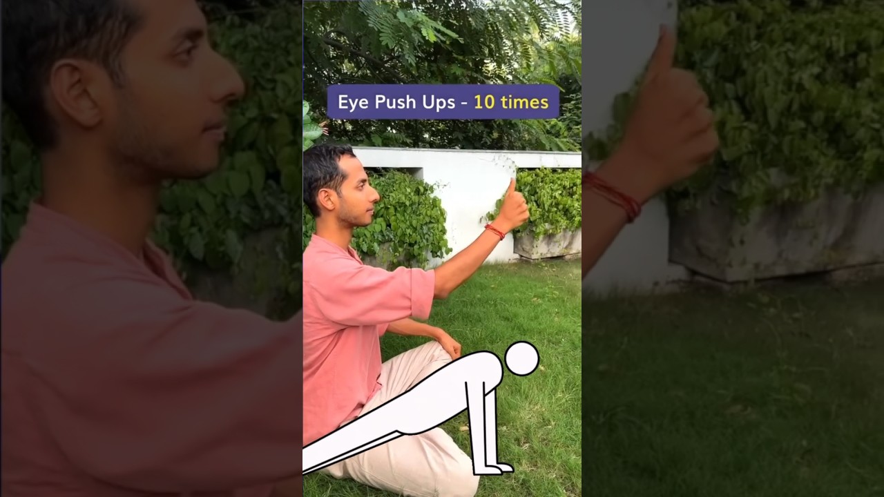 Eye 👁️ Pushups Help with Accommodative Insufficiency 👀