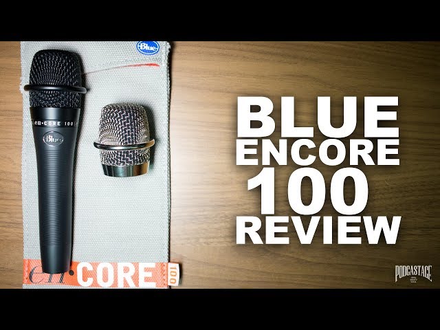 Microfono Dinamico Vocale Blue EnCORE 100 Nero – Per Performance Live, Cavo XLR, BCORE100B