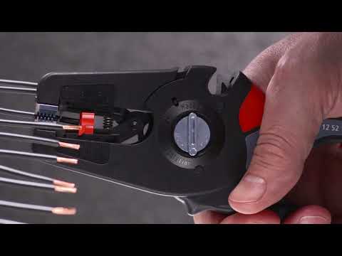 Knipex PreciStrip 16 - Self-Adjusting Front Wire Stripper - 0.08 - 16.0 mm² - 12 52 195