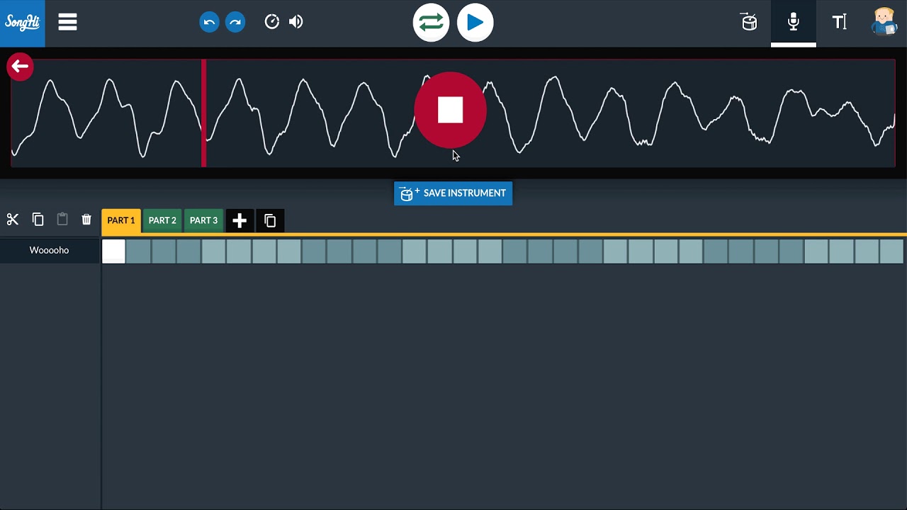 Create an instrument with