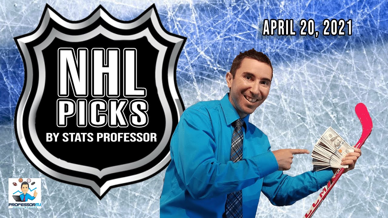 TOP NHL PICK FOR TODAY APRIL 20 (BY STATS PROF)!