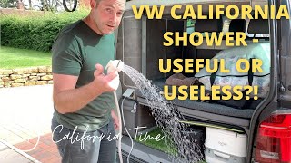 California Time Mini - VW California Shower - Useful or Useless!