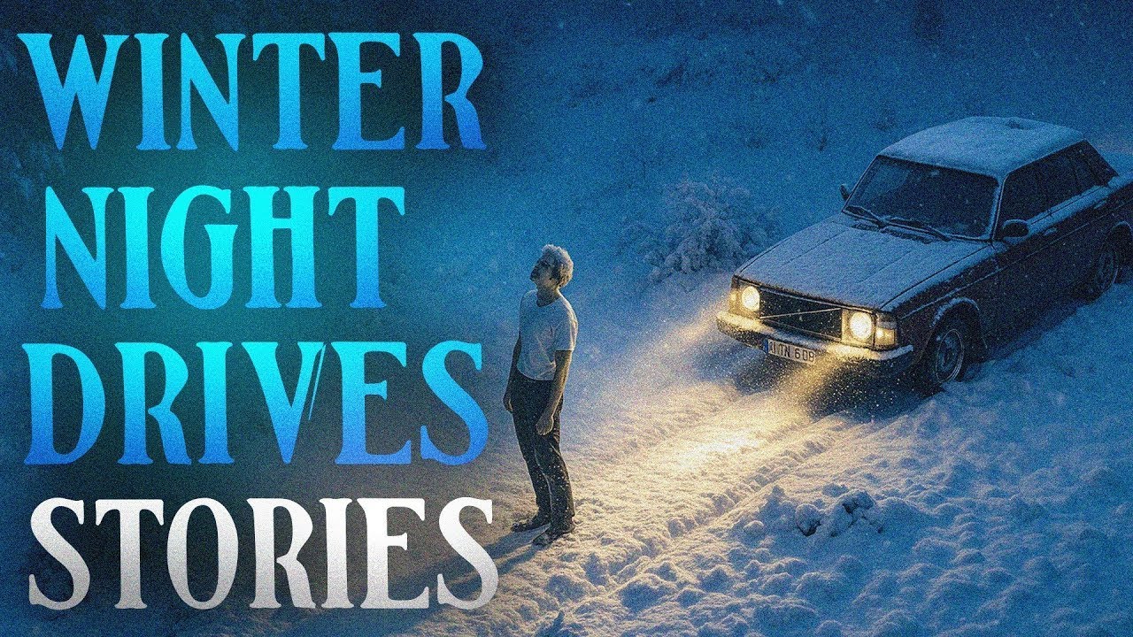 10 True Scary Winter Night Drive Horror Stories | Mr. Skeleton Collection