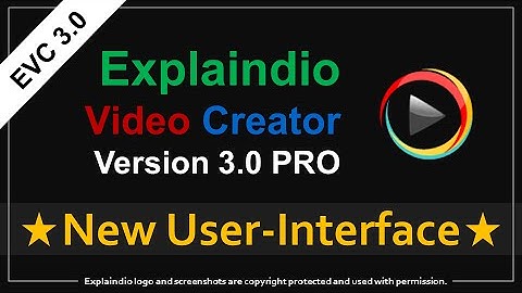New User Interface in Explaindio 3.0