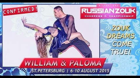 William Teixeira & Paloma Alves - show Russian Zouk Congress 2015