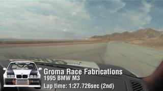 eurotuner GP 2010 Groma Race Fabrications BMW M3 turbo in-car
