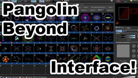 Pangolin Beyond Tutorial - Exploring the layout