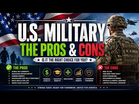 Pros and Cons of Joining the U.S. Military | Is It Worth It in 2026?